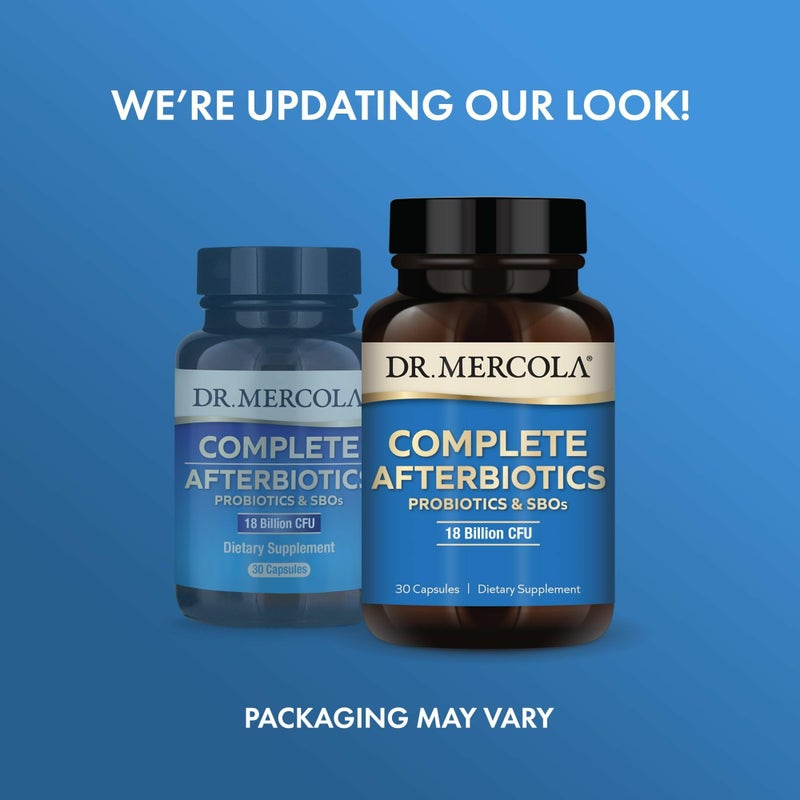 Dr. Mercola Complete Afterbiotics - 18 Billion CFU - Supports Digestive & Immune Health - SBOs - with Saccharomyces boulardii - Non-GMO & Gluten-Free - 30 Capsules (30 Servings) - Image 3